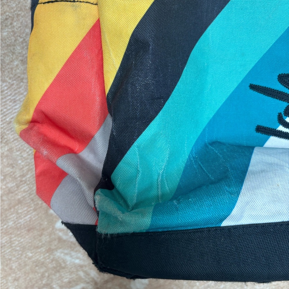 Volcom Striped Multicolor Kids Backpack - Picture 5 of 7